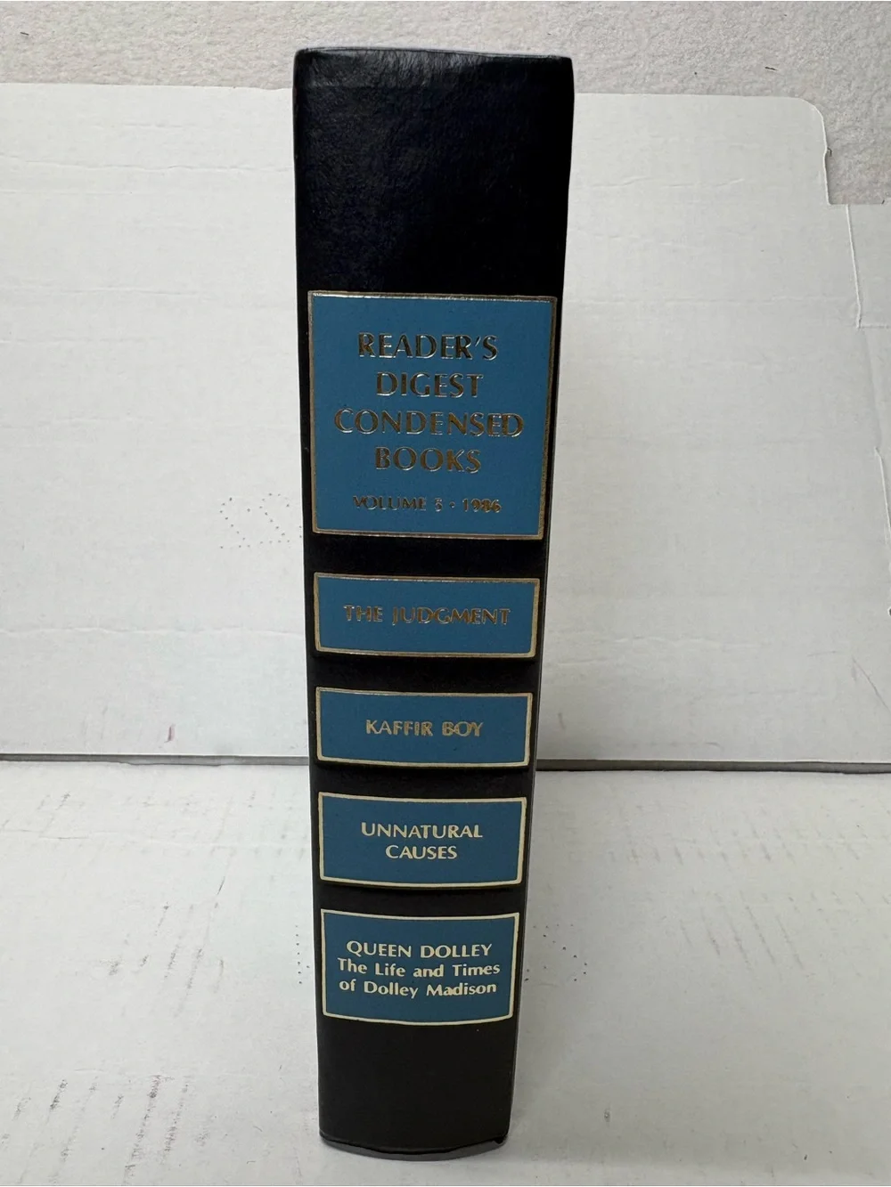 Readers Digest Condensed 1986 vol 5 hardcover 1st Edition